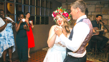 Joyful Wedding Dance wedding singer Brett Whitmore